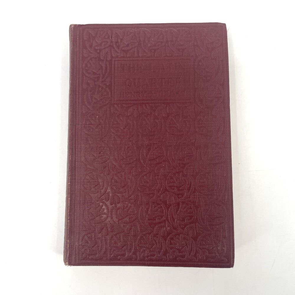 Vintage The Latin Quarter Henri Murger Lotus Library Brentanos Maroon Gold c1920
